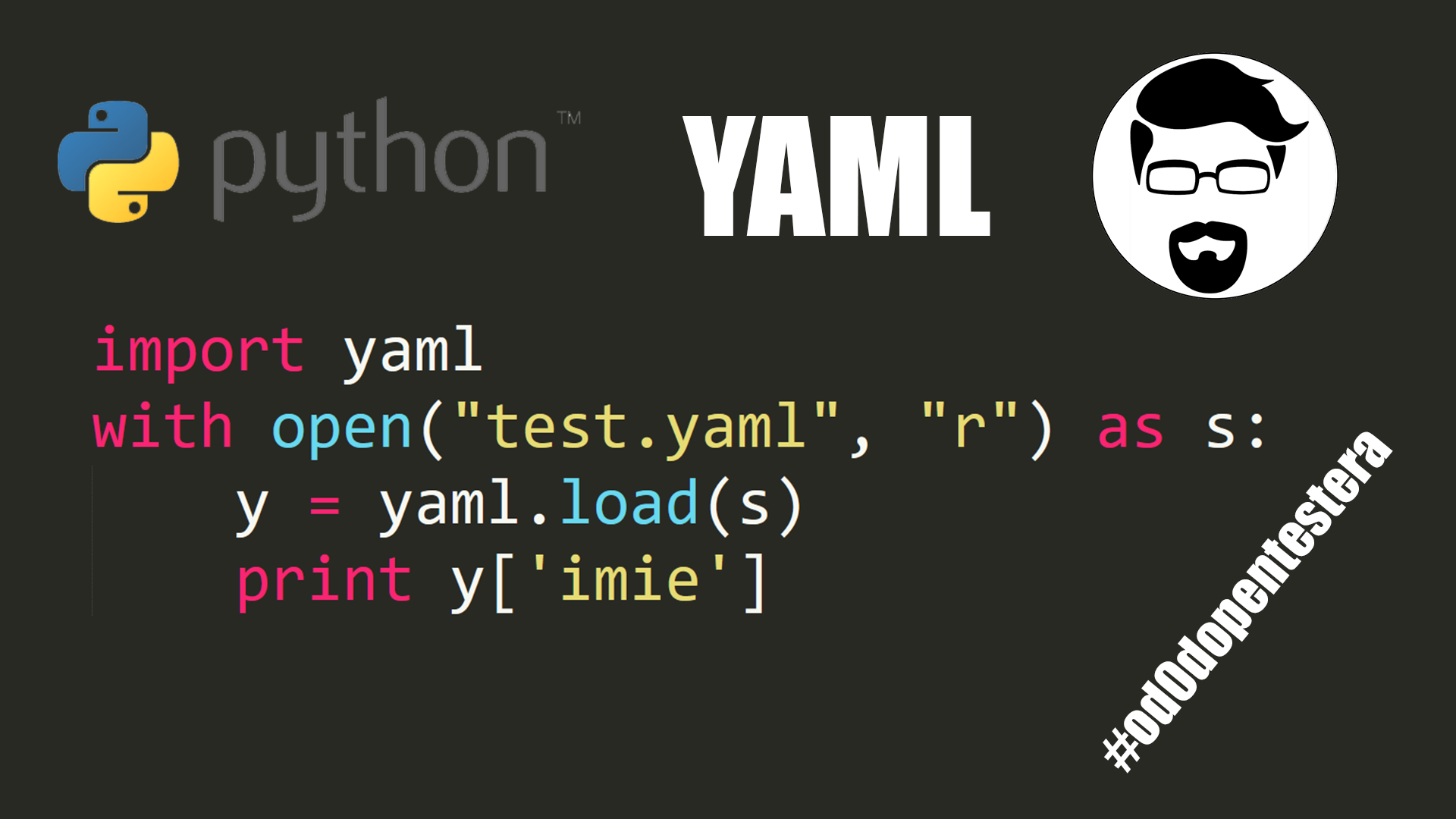 Loading python. Yaml for Python.