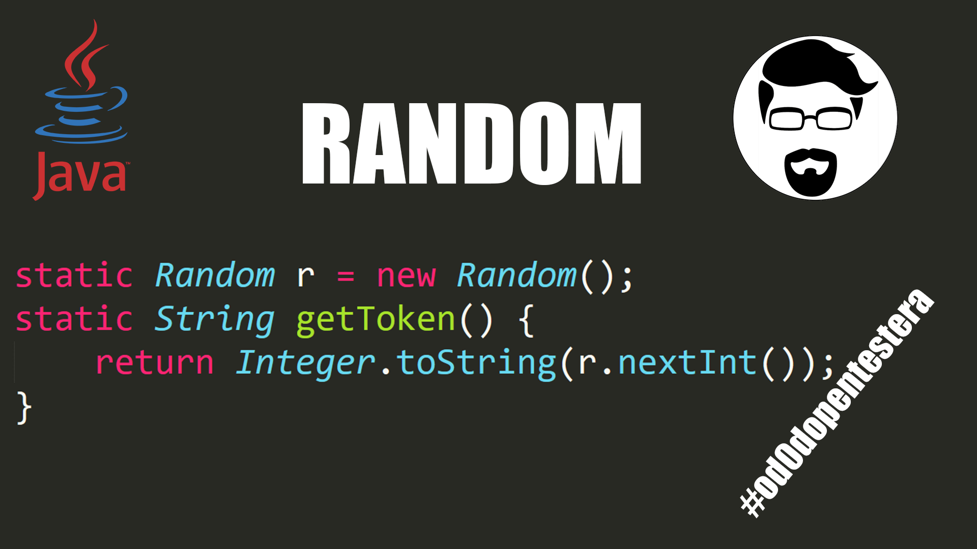 Random state. Java Random or SECURERANDOM.